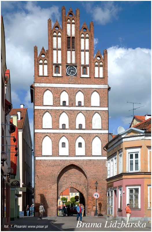 Brama Lidzbarska w Bartoszycach